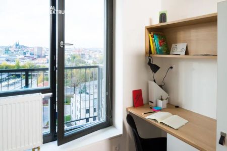 Pronájem moderního bytu 1+kk s balkonem u Vaňkovky - Photo 2