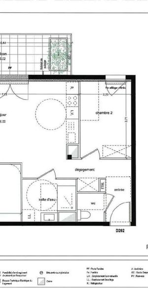 Location Appartement 3 pièces 64m² ST HERBLAIN 44800 - Photo 2