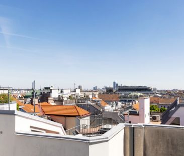 Stilvolle Maisonette-Wohnung im Dachgeschoss mit Balkon und Blick ü... - Foto 5