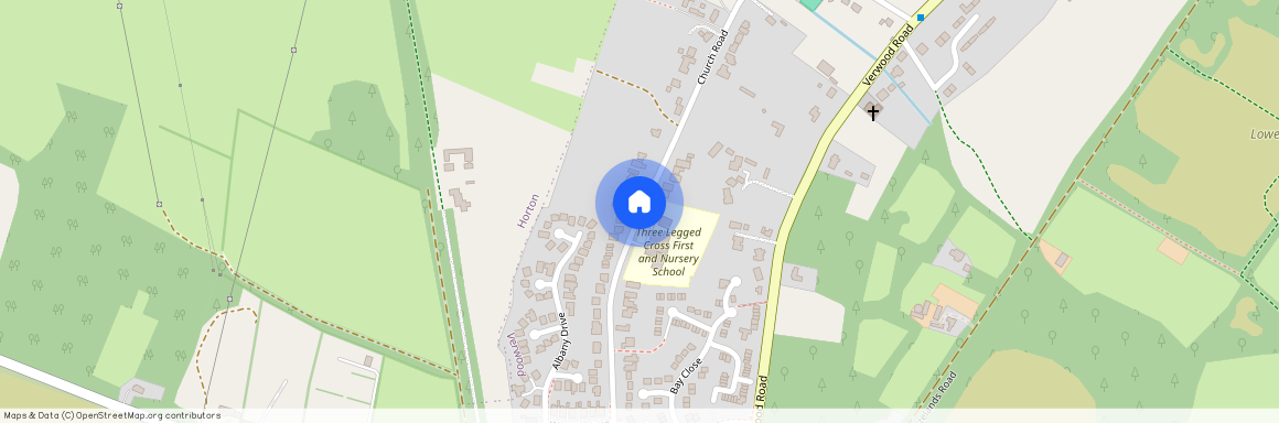 Wimborne, Three Legged Cross, Church Road, BH21, Dorset