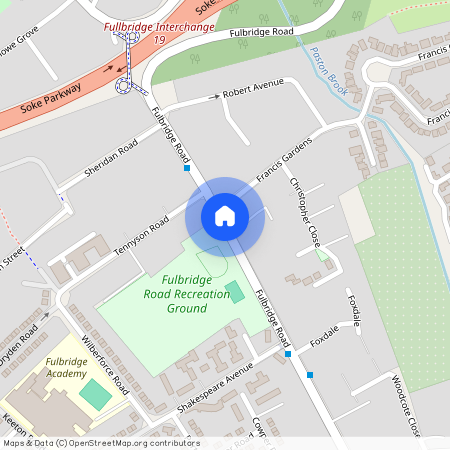 Fulbridge Road, Dogsthorpe, Peterborough, PE1