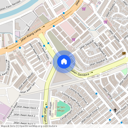 Jalan Gembira, Overseas Union Garden, 58200 Kuala Lumpur, Malaysia