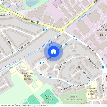 Bridley Moor Road, Redditch, Worcestershire, B97