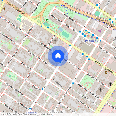 1564 Rue De Champlain, Montréal (Ville-Marie), H2L2S4