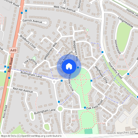 Staddlestone Circle, Hereford HR2