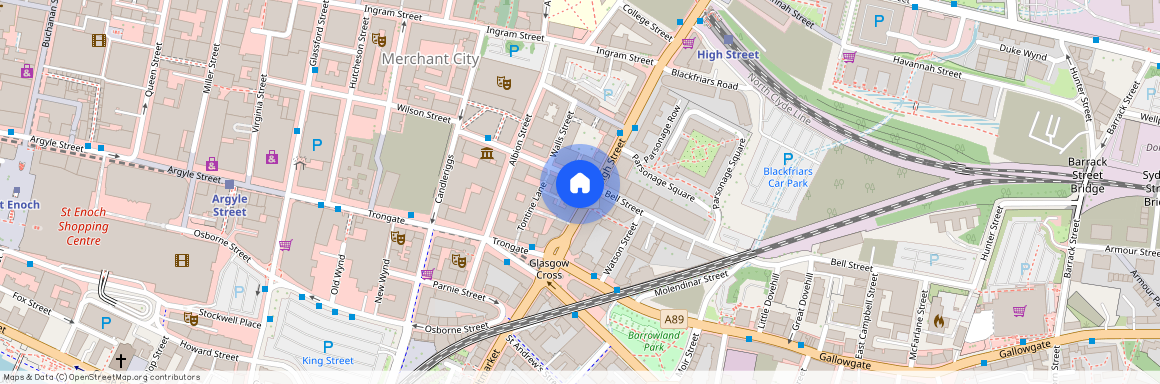 110 Bell Street, The Merchant Building, Merchant City, Glasgow