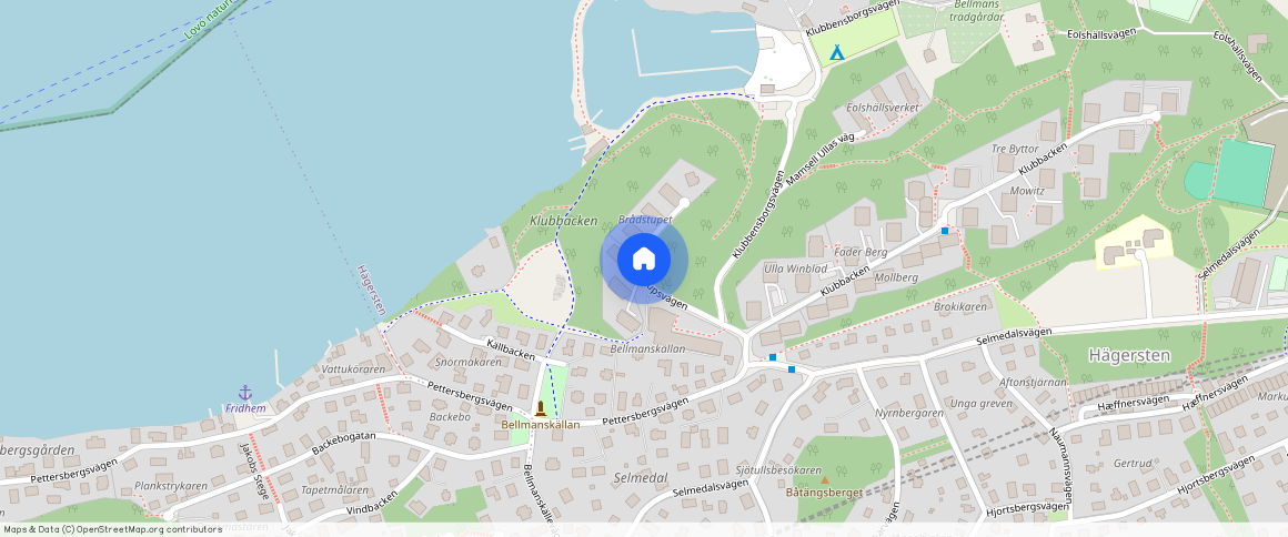 Brådstupsvägen, Hägersten