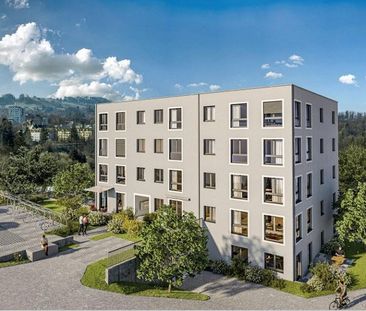 Attraktive 3.5 Zimmer-Wohnung im Quartier Bruggen - Foto 1