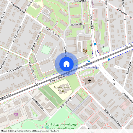 ul. Cześnikowska, Kasztelanów, Grunwald, Poznań, wielkopolskie