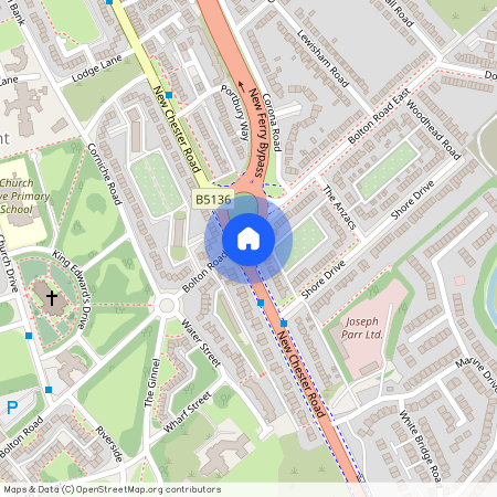 New Chester Road, Wirral CH62