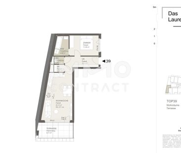 Sonnige 2 Zimmerwohnung mit Dachterrasse - 1 bedroom Apartment with... - Foto 6
