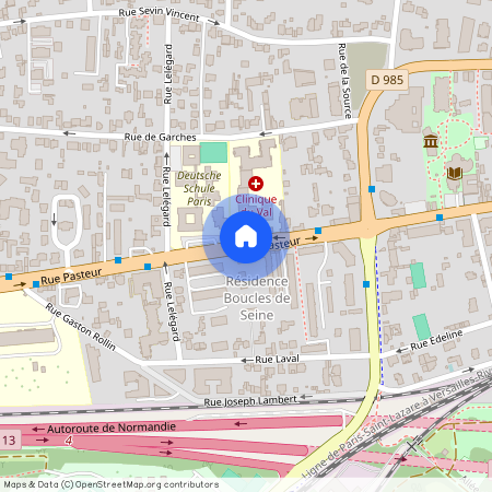 Pasteur, Saint-Cloud