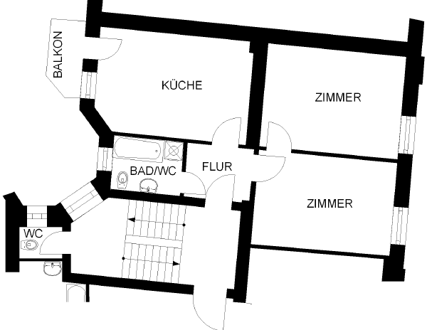 2-Zimmer Wohnung in Haspe-Zentrum - Photo 1