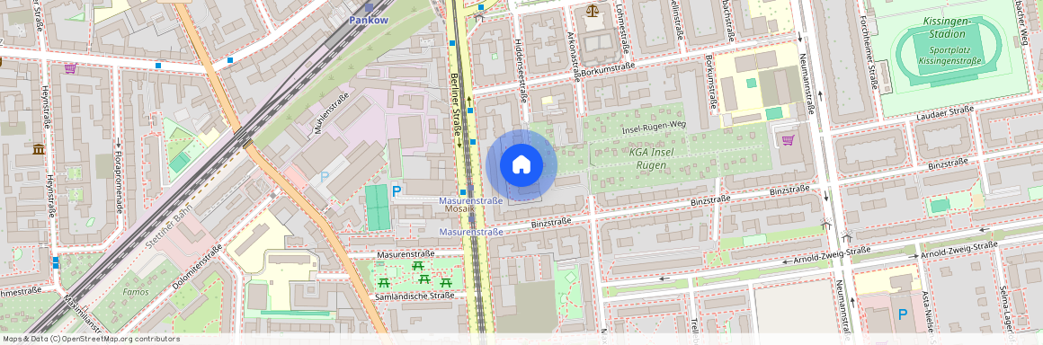 Hiddenseestr. 8, 13189 Berlin / Pankow