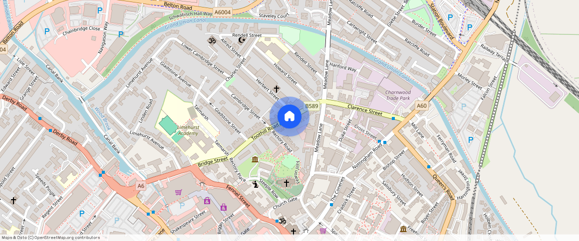 Toothill Road, Loughborough LE11