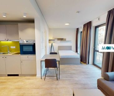 URBAN BASE: Vollmöbliertes 1-Zimmer-Large-Apartment mit EBK, BALKON... - Photo 6