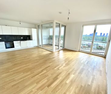 Donaumarina: Moderne 3 Zimmer-Wohnung samt Gym & Sauna zu mieten in... - Photo 3