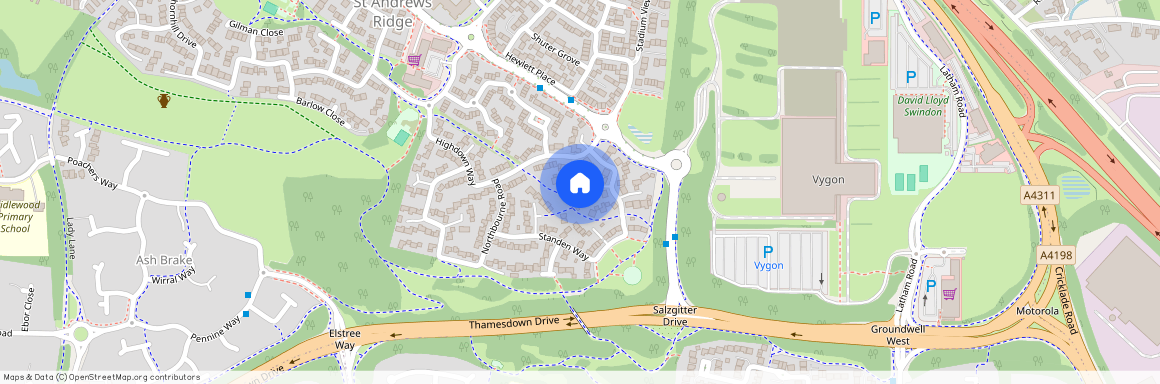 Standen Way, St Andrews Ridge