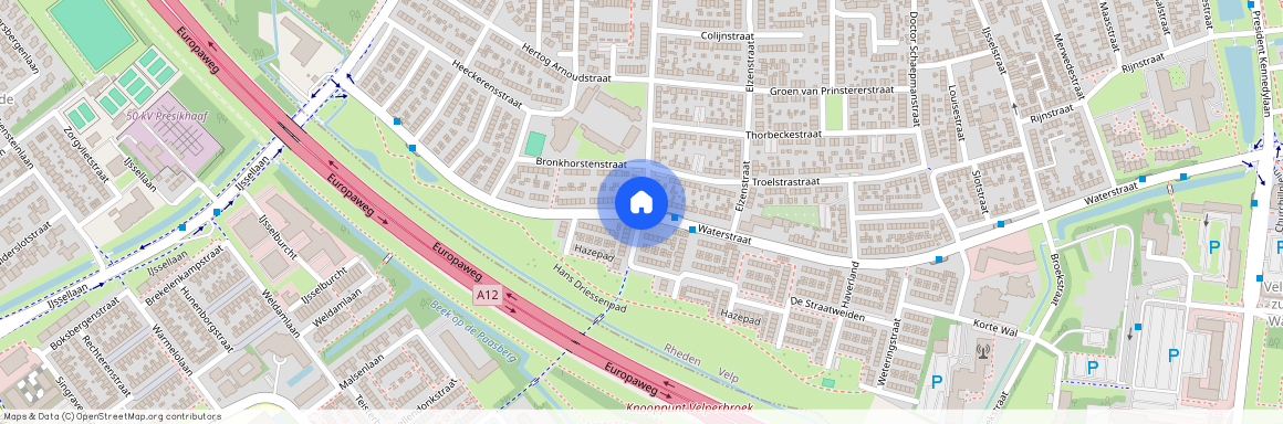 Velp-Zuid ten zuiden van Waterstraat, 6882 GA, Waterstraat, Velp