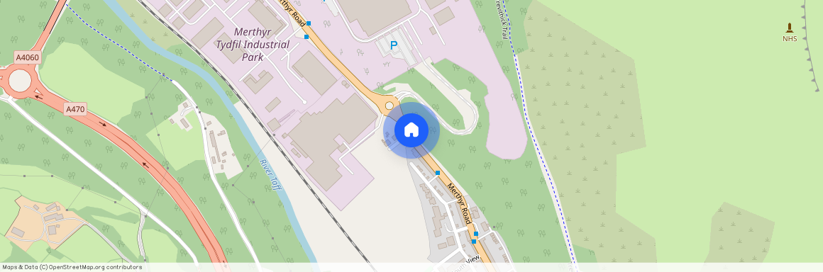 Merthyr Road, Troedyrhiw, MERTHYR TYDFIL