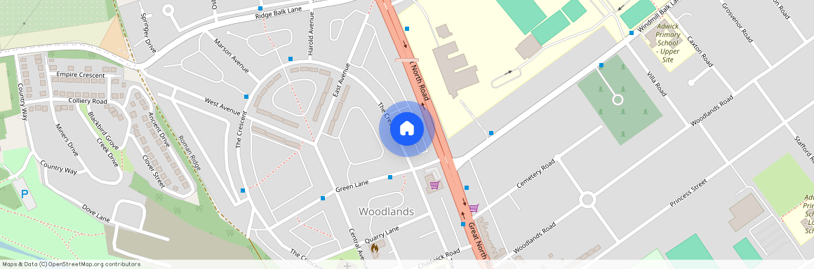 The Crescent, Woodlands, Doncaster, DN6