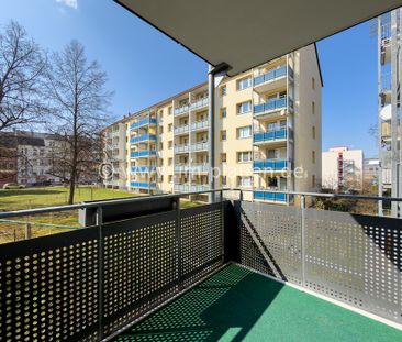 Balkon - EBK - renoviert | 2-Zimmer-Wohnung Plauen Haselbrunn - Photo 5