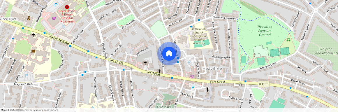 Oakfield Street, Exeter, EX1