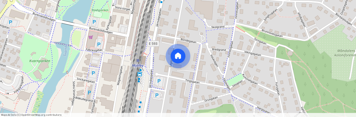 Östergötlands län, Mjölby, Lagmansgatan 20B