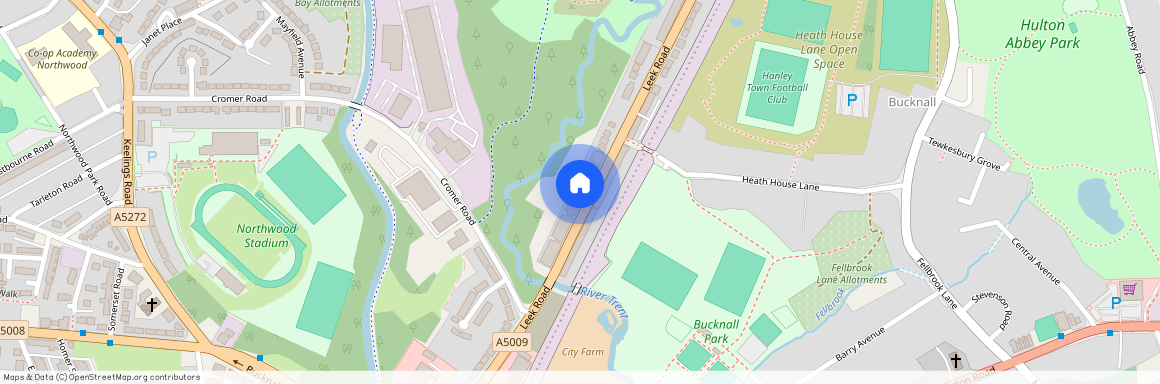 Leek Road, Stoke, ST1