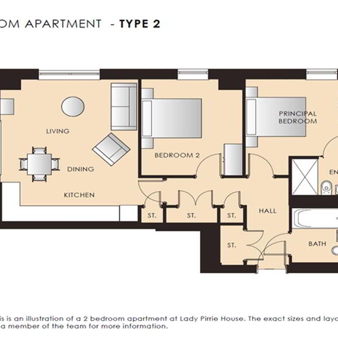 Lady Pirrie House, 2 Bedroom Apartment, 5 Shipwright Way, Titanic Quarter, Belfast, BT3 9FU - Photo 1
