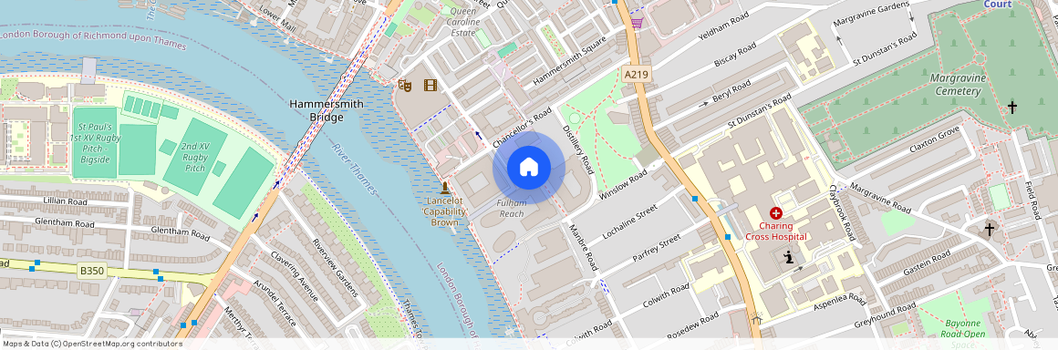 Brunswick House, Parrs Way, Fulham Reach, London, W6