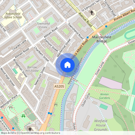 Prince Albert Road, St John's Wood, London, NW8