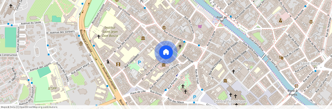 Rue des Carmes 1 / A, 7500 Tournai