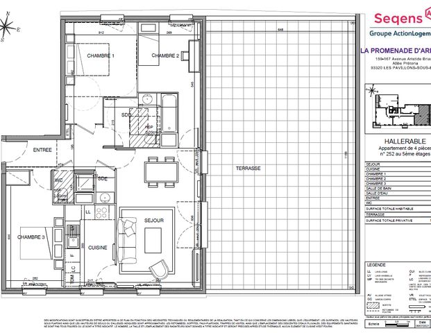 Appartement T4 Les Pavillons-sous-Bois à louer - Photo 1