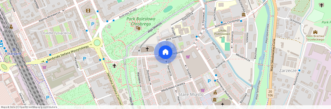 ul. Bolesława Chrobrego, Stargard, stargardzki, zachodniopomorskie