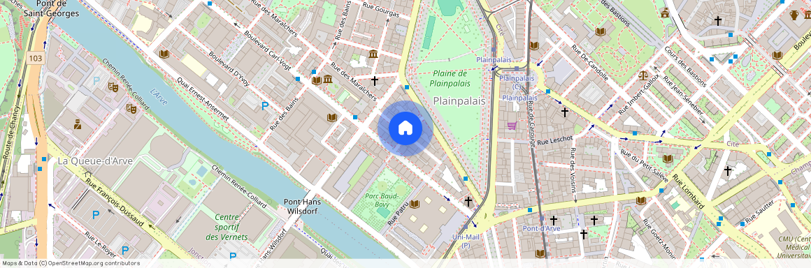 1205, Genf, Rue Des Pavillons