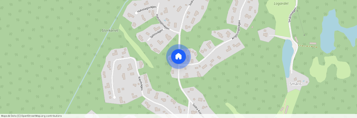 Södra Kopparmoravägen, Värmdö