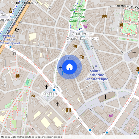 Rue De Flandre - Vlaamsesteenweg, 76, 1000, Brussels