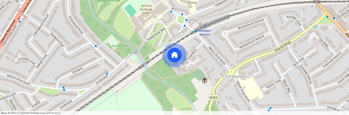 Percy Gardens, Worcester Park KT4