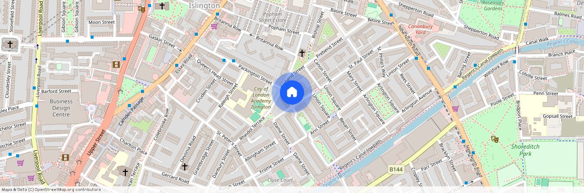 Packington Street, Islington, N1