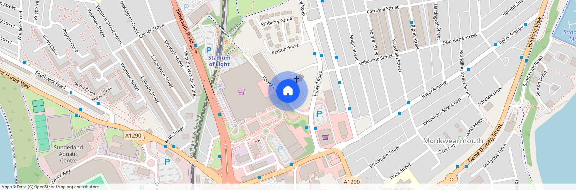 Premium Double Bed Studio at Sunderland, Portobello Lane SR6