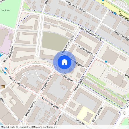 Ester Kvarnströms Gata 13, Norr