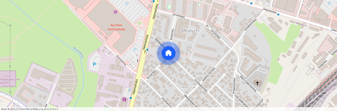 ul. Ślusarska, Młodych, Białystok, podlaskie