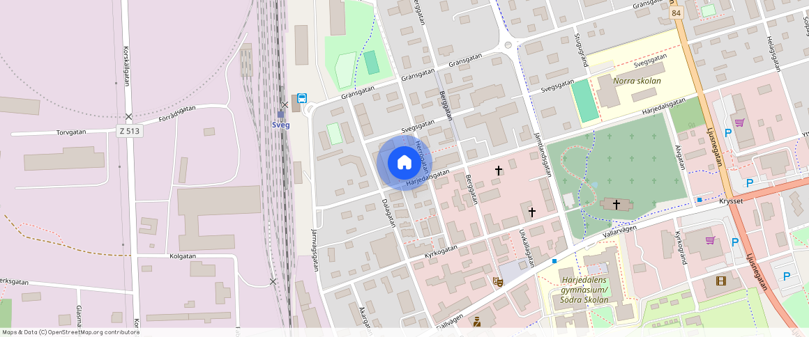 Sveg, Jämtland, Härjedalen, Herrögatan 9