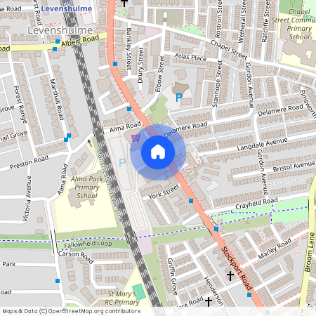 Stockport Road, Levenshulme, Manchester, M19