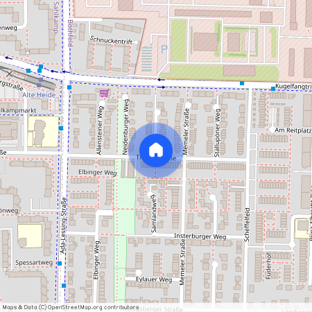 Tilsiterstraße, 30659 Hannover - Bothfeld-Vahrenheide