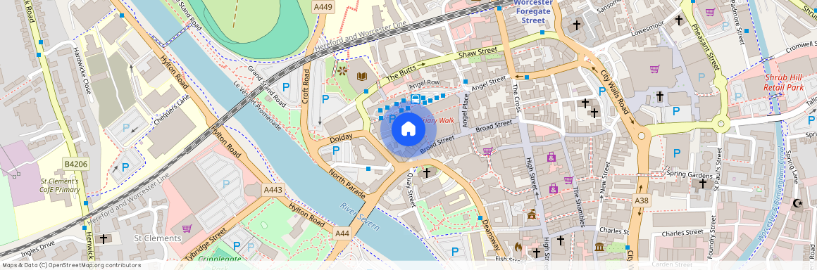 Island, 36 Broad Street, Worcester, WR1 3NH, United Kingdom
