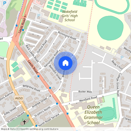 Blenheim Road, Wakefield, WF1