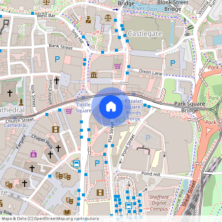 Double Ensuite Room At The Marples, Fitzalan Square, S1