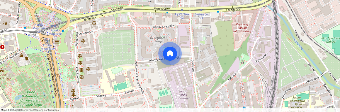 ul. płk. Francesco Nullo, Grzegórzki, Grzegórzki, Kraków, małopolskie